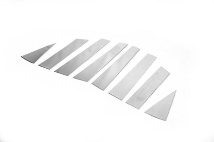 The chrome on the rack (stainless) for Nissan X-trail T32 / Rogue 2014-2021 - Reelken Auto