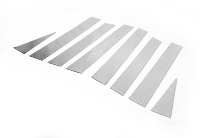 Stainless Steel Door Pillar Trim (8 pcs) for Nissan X-trail T31 2007-2014 - image 8