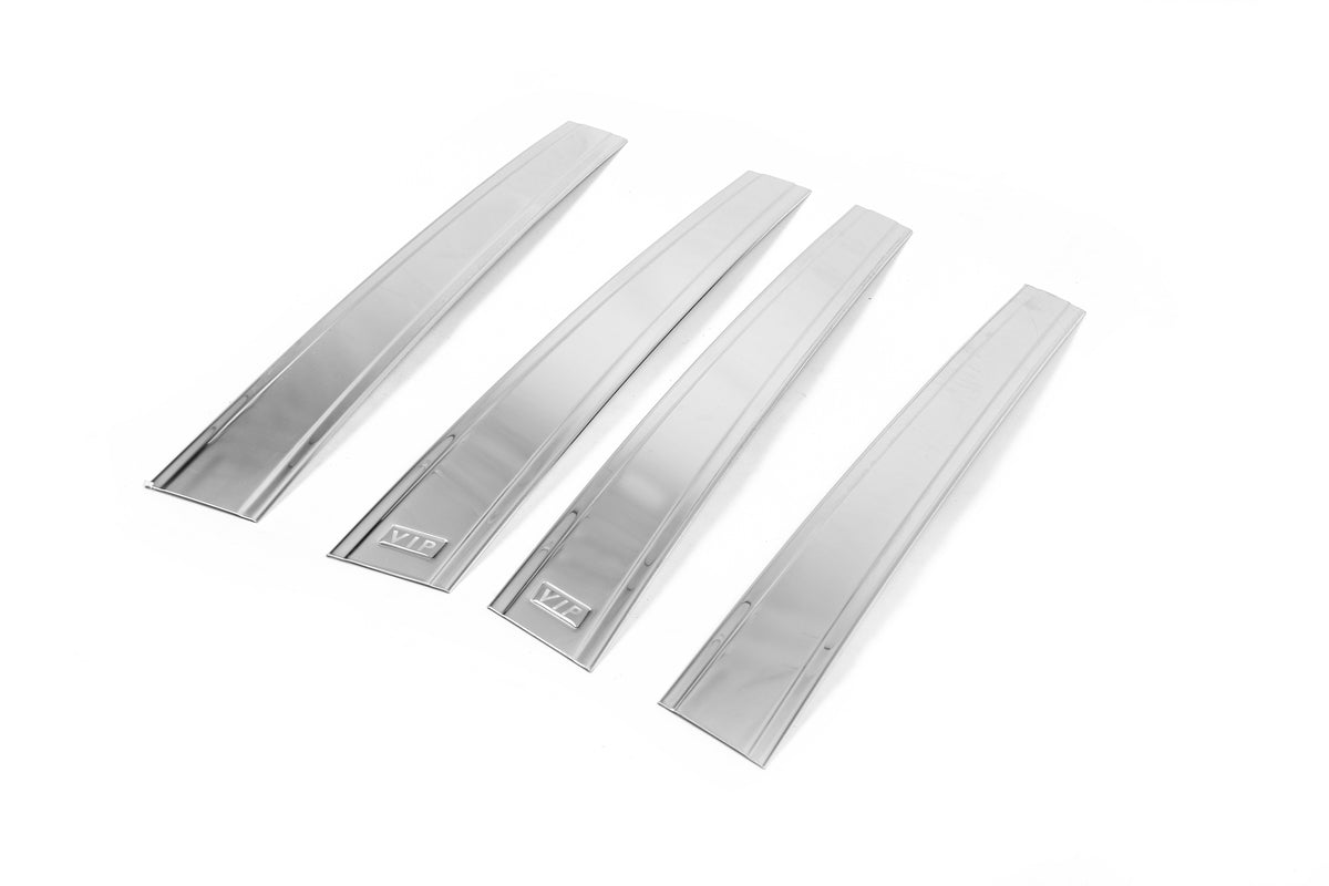 Chrome Pillar Covers (4 pcs, Stainless Steel) for Toyota Corolla 2002-2007 - image 2