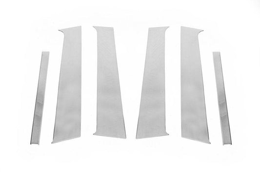 Door pillar molding (stainless) for Dacia Sandero 2013-2020 - Reelken Auto