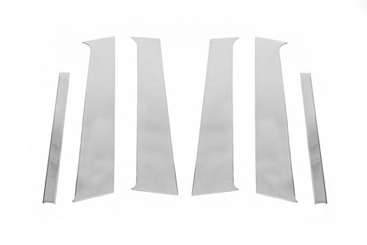 Stainless Steel Door Pillar Trim for Dacia Sandero 2013-2020 - image 2