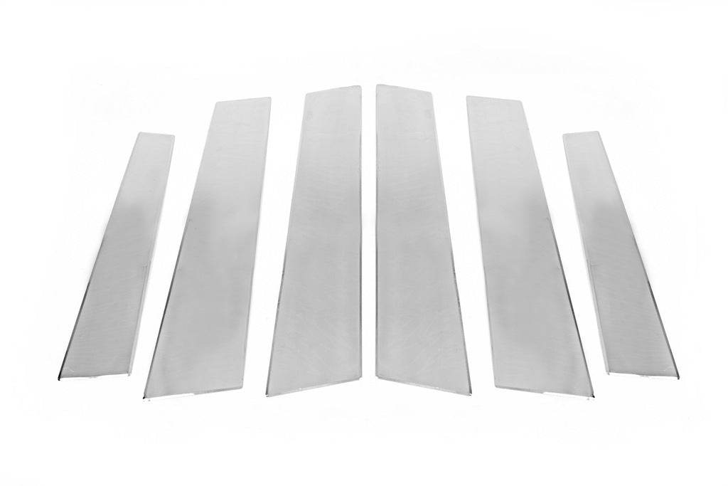Pads on rack (stainless steel) for Peugeot 3008 2008-2016 - Reelken Auto