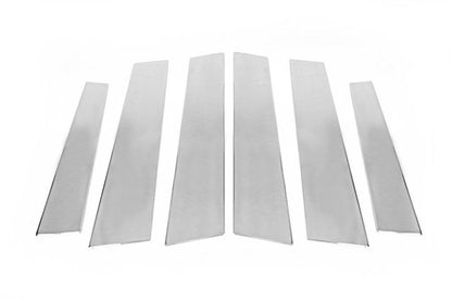 Pads on rack (stainless steel) for Peugeot 3008 2008-2016 - Reelken Auto
