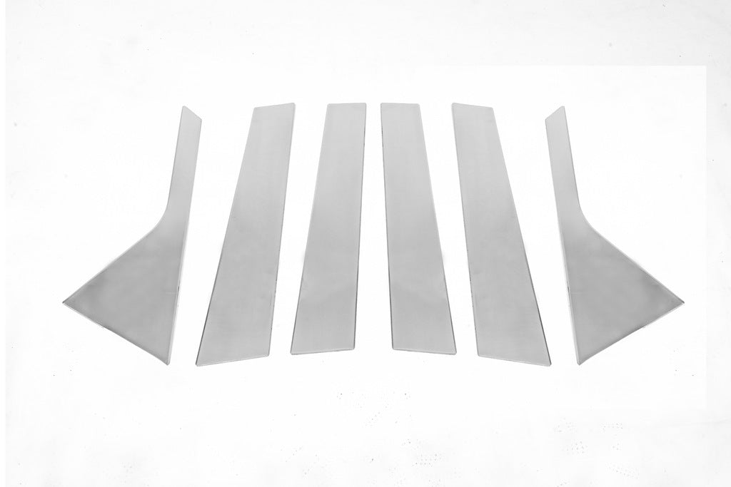 Stainless Steel Door Pillar Covers for Peugeot 3008 2016-2023 - image 3