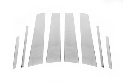 Pads on the door pillar (stainless) for Opel Insignia 2017-2022 - Reelken Auto