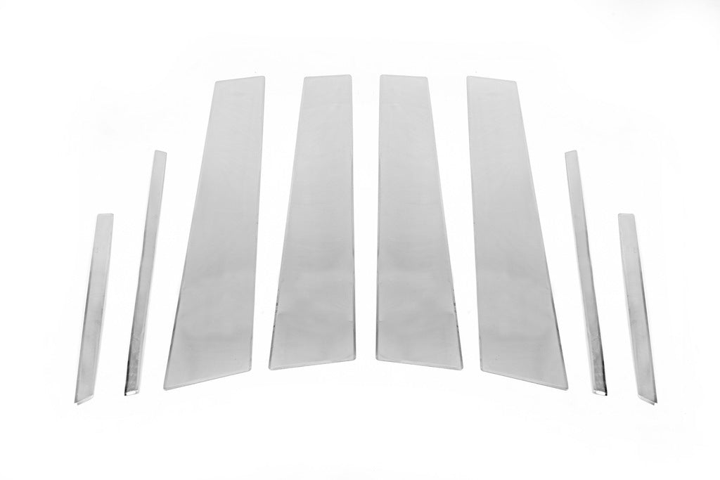 Stainless Steel Door Pillar Covers for Opel Insignia 2017-2022 - image 3