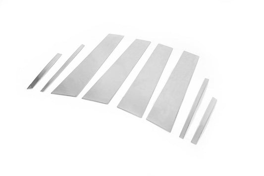 Pads on the door pillar (stainless) for Opel Insignia 2017-2022 - Reelken Auto