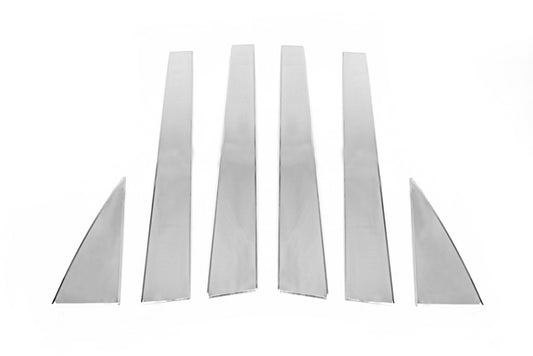 Stainless Steel Pillar Covers (6 pcs) for Kia Sportage 2004-2010 - image 2