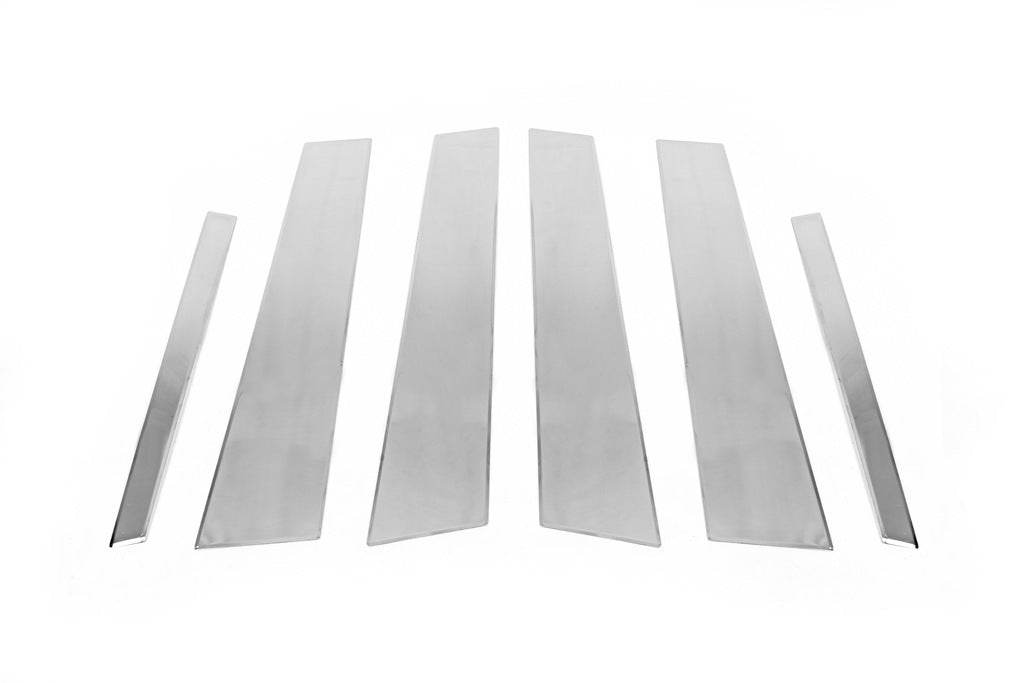 Pads on rack (stainless steel) for Mercedes E-class W213 2016-2023 - Reelken Auto
