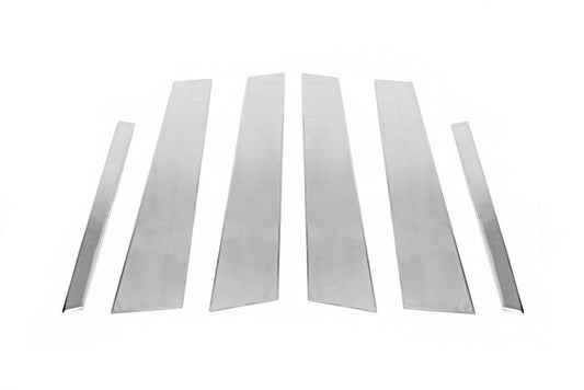 Pads on rack (stainless steel) for Mercedes E-class W213 2016-2023 - Reelken Auto
