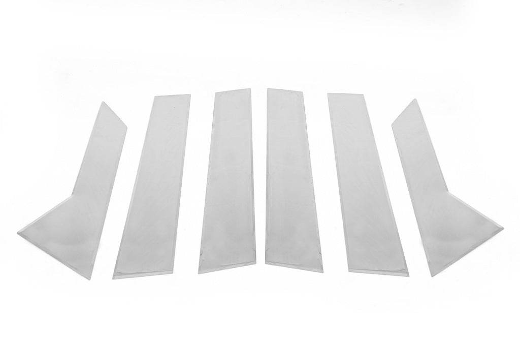 Door pillar molding (stainless) for Ford Mondeo 2008-2014 - Reelken Auto