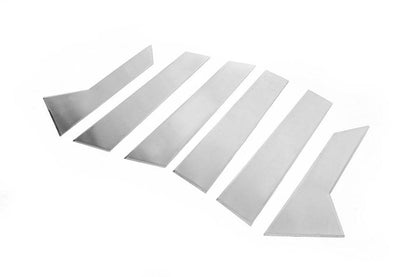 Door pillar molding (stainless) for Ford Mondeo 2008-2014 - Reelken Auto