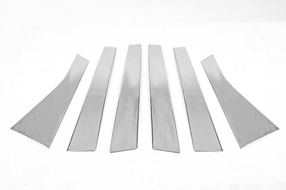 Stainless Steel Door Pillar Trim for Jeep Cherokee KL 2013- - image 2