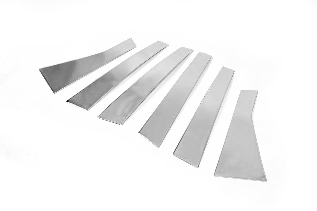 Stainless Steel Door Pillar Trim for Jeep Cherokee KL 2013- - image 3