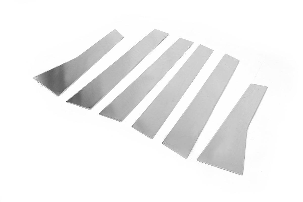 Door pillar molding (stainless) for Ford Kuga 2008-2013 - Reelken Auto