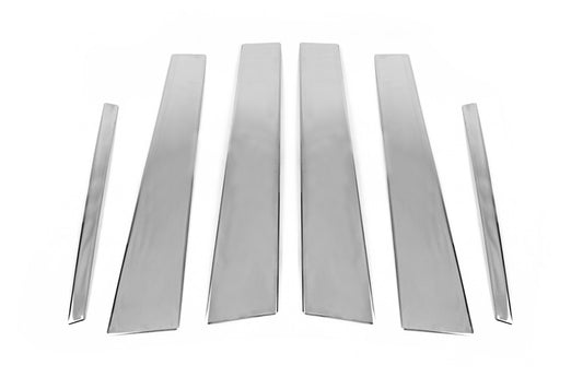 Stainless Steel Pillar Covers for Jaguar X-Type 2001-2009 - image 2