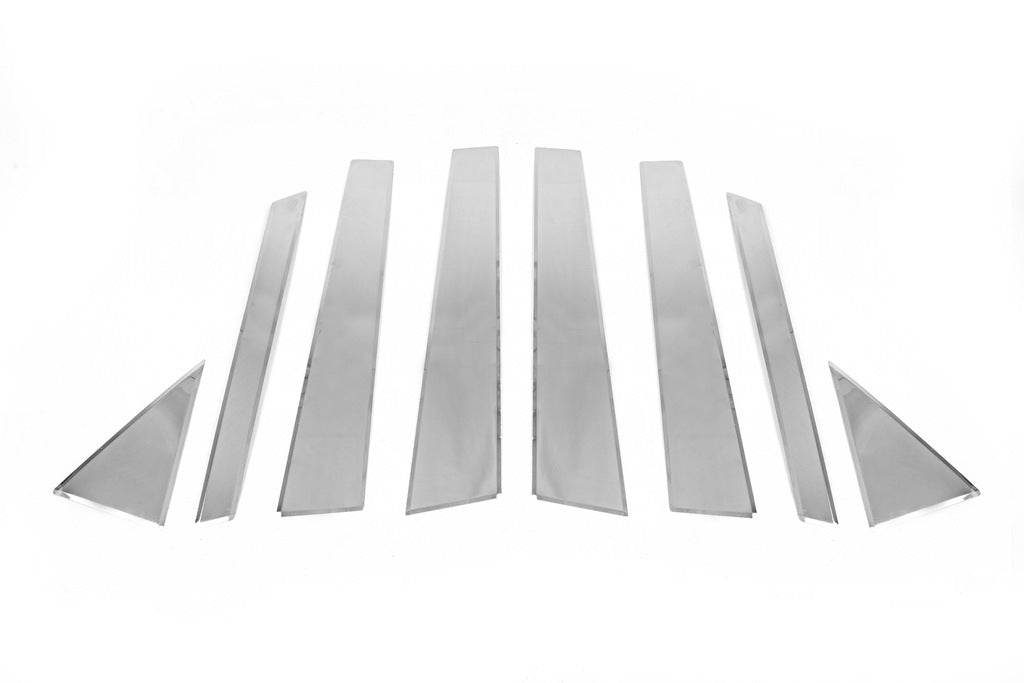 Pads on rack (stainless steel) for Hyundai Tucson TL 2016-2021 - Reelken Auto