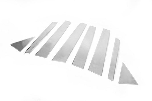 Pads on rack (stainless steel) for Hyundai Tucson TL 2016-2021 - Reelken Auto