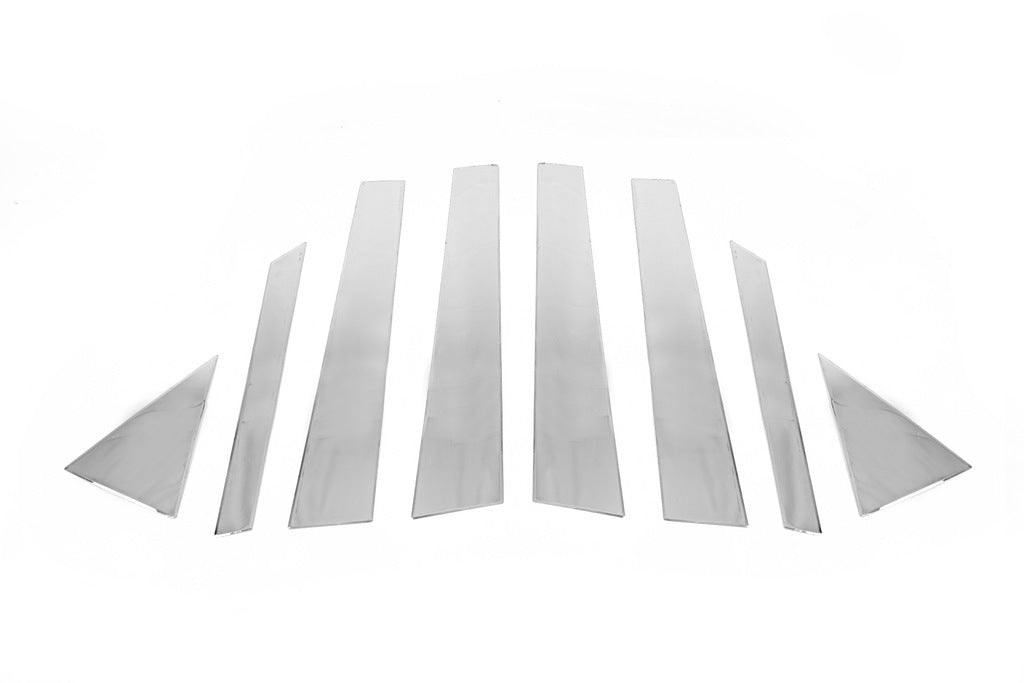 Stainless Steel Door Pillar Trim (8 pcs) for Hyundai IX-35 2010-2015 - image 3