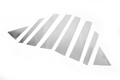 Stainless Steel Door Pillar Trim (8 pcs) for Hyundai IX-35 2010-2015 - image 2