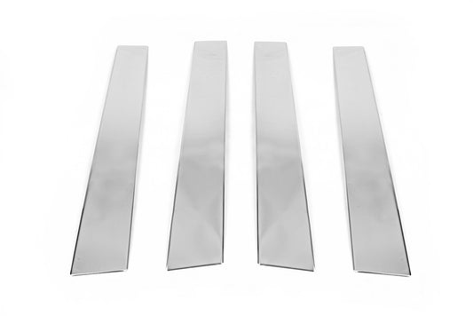 Stainless Steel Door Pillar Trim for Ford Focus II 2005-2008 - image 2