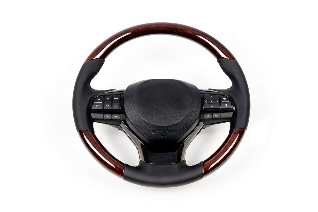 Steering wheel assembly (wood look) for Lexus GX460 2009-2023 - image 1