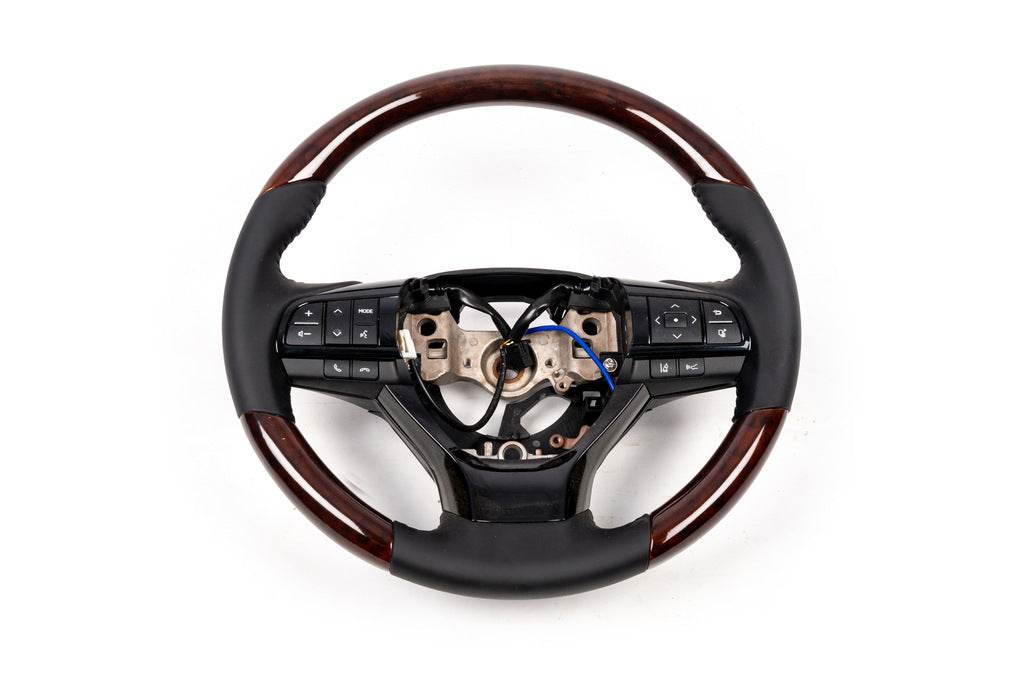 Steering wheel assembly (for wood) for Lexus LX570/450d - Reelken Auto