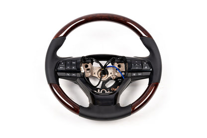 Steering wheel assembly (wood look) for Lexus LX570/450d 2008-2022 - image 4