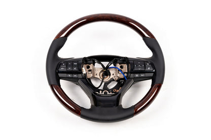 Steering wheel assembly (wood look) for Lexus GX460 2009-2023 - image 6
