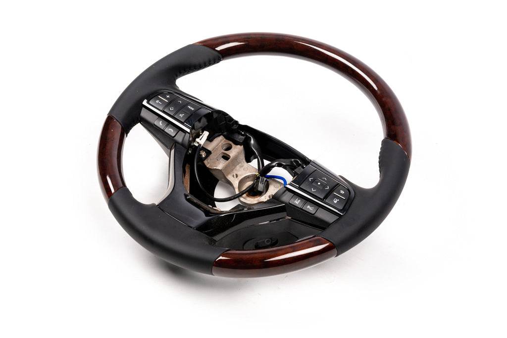 Steering wheel assembly (for wood) for Lexus LX570/450d - Reelken Auto