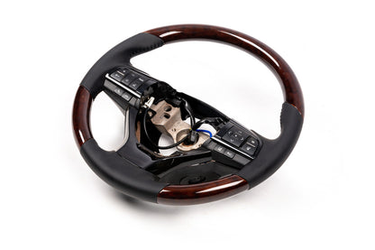 Steering wheel assembly (wood look) for Lexus LX570/450d 2008-2022 - image 6