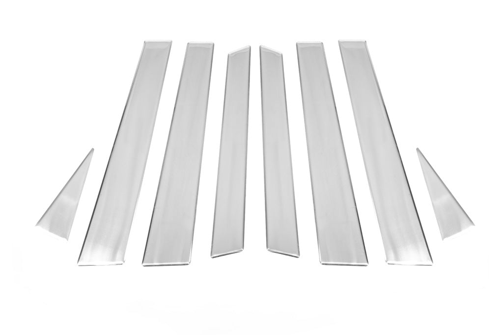 Stainless Steel Pillar Covers (8 pcs) for Volkswagen Touareg 2010-2018 - image 2