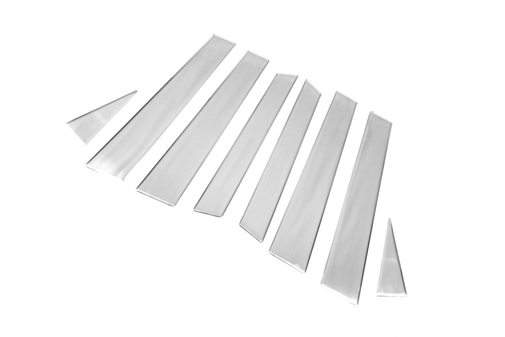 Stainless Steel Pillar Covers (8 pcs) for Volkswagen Touareg 2010-2018 - image 3