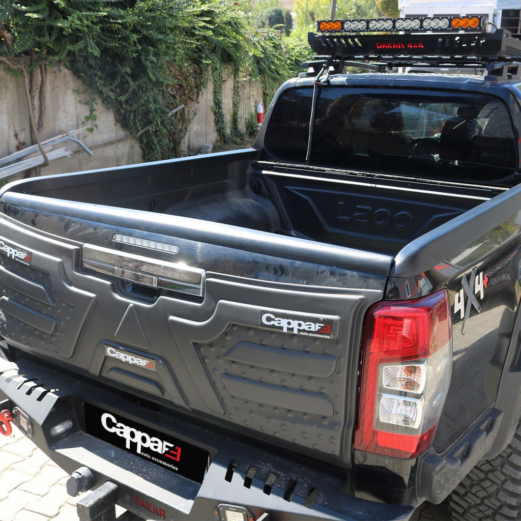 Tailgate edge protector (3 pcs) for Mitsubishi L200 2015-2024 - image 1