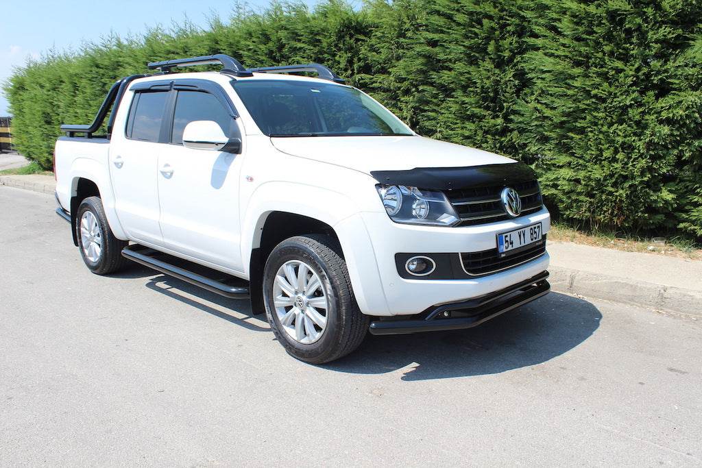 The hood deflector (EuroCap) for Volkswagen Amarok 2010-2022 - Reelken Auto