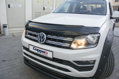 The hood deflector (EuroCap) for Volkswagen Amarok 2010-2022 - Reelken Auto