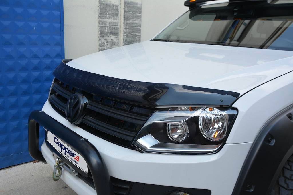 The hood deflector (EuroCap) for Volkswagen Amarok 2010-2022 - Reelken Auto