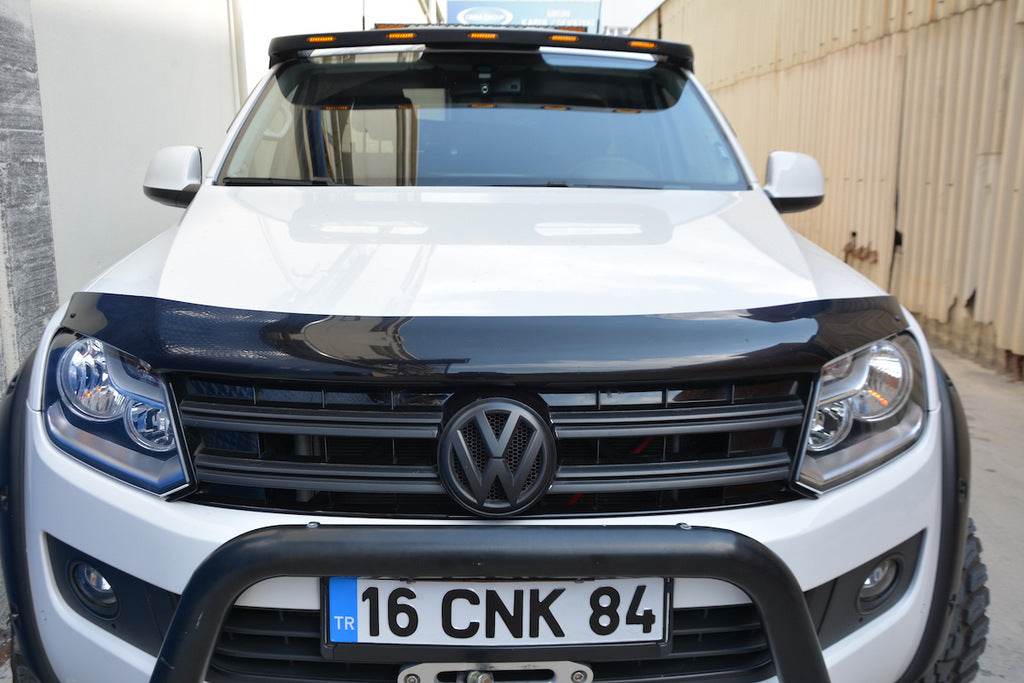 The hood deflector (EuroCap) for Volkswagen Amarok 2010-2022 - Reelken Auto