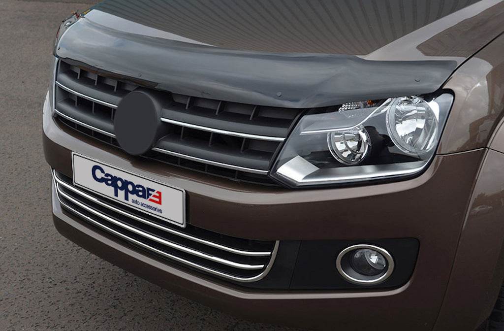 The hood deflector (EuroCap) for Volkswagen Amarok 2010-2022 - Reelken Auto