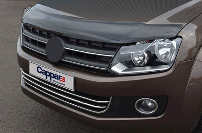 The hood deflector (EuroCap) for Volkswagen Amarok 2010-2022 - Reelken Auto