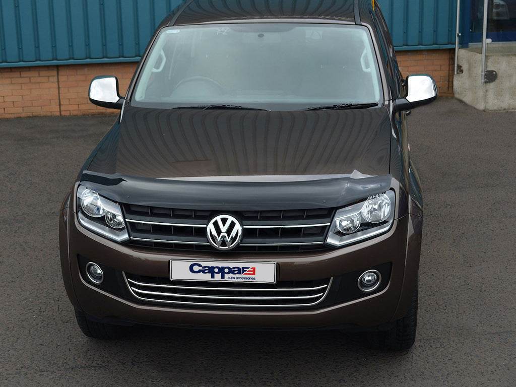 The hood deflector (EuroCap) for Volkswagen Amarok 2010-2022 - Reelken Auto