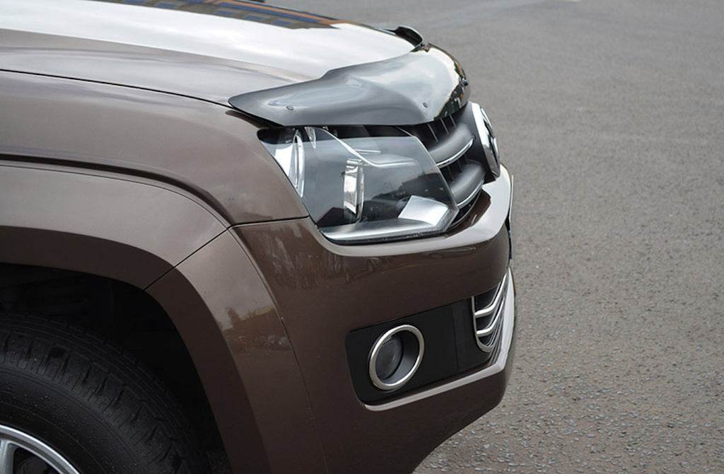 The hood deflector (EuroCap) for Volkswagen Amarok 2010-2022 - Reelken Auto
