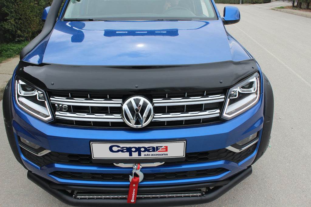 The hood deflector (EuroCap) for Volkswagen Amarok 2010-2022 - Reelken Auto