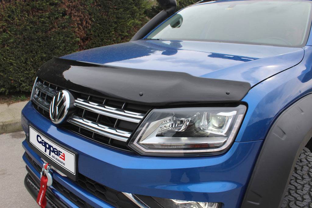 The hood deflector (EuroCap) for Volkswagen Amarok 2010-2022 - Reelken Auto