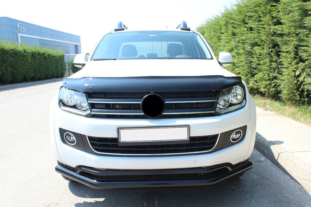The hood deflector (EuroCap) for Volkswagen Amarok 2010-2022 - Reelken Auto