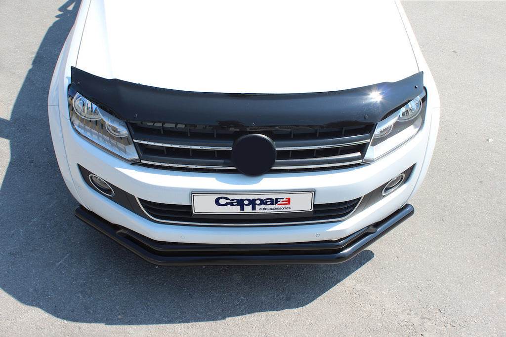 The hood deflector (EuroCap) for Volkswagen Amarok 2010-2022 - Reelken Auto