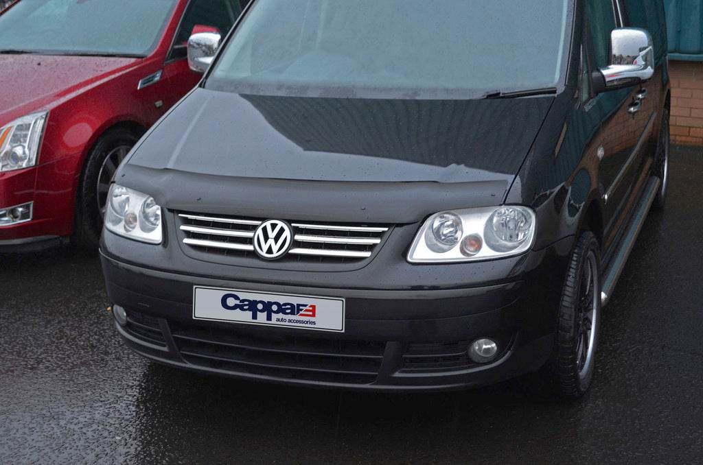 The hood deflector (EuroCap) for Volkswagen Caddy 2004-2010 - Reelken Auto