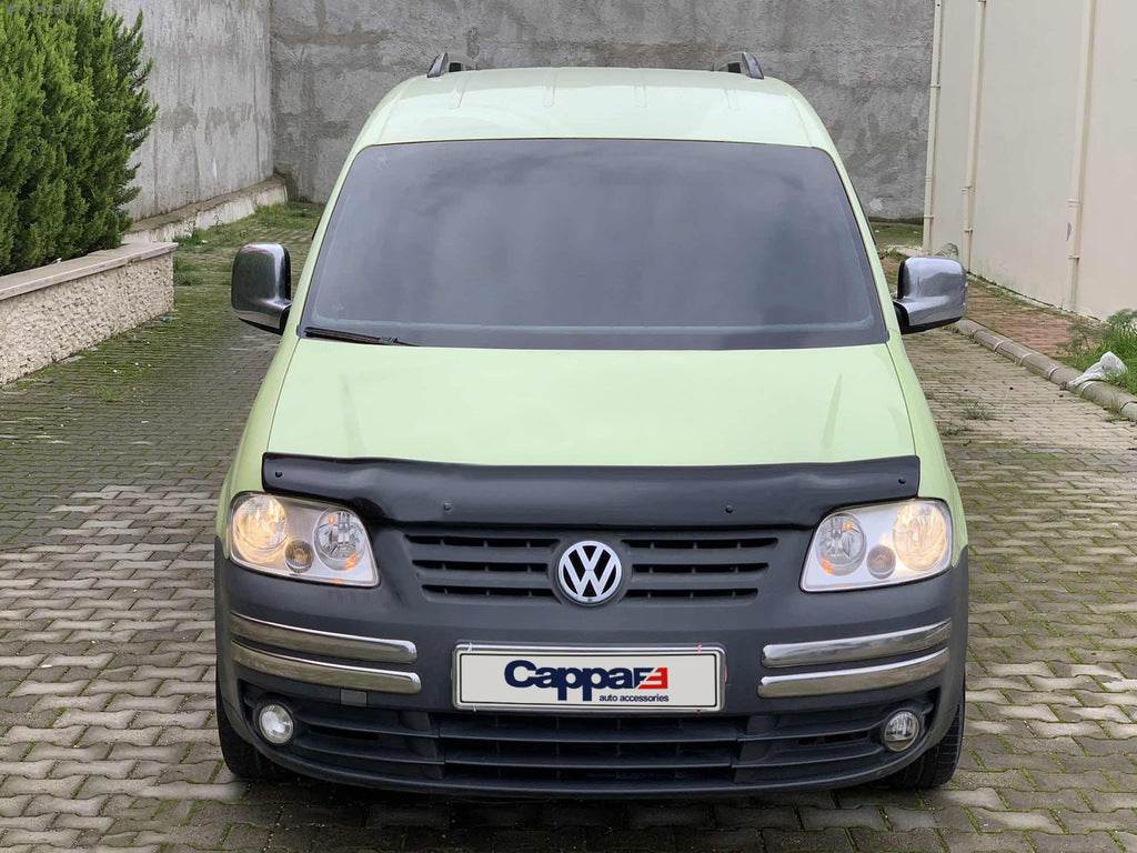 The hood deflector (EuroCap) for Volkswagen Caddy 2004-2010 - Reelken Auto