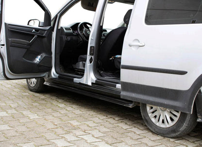 The door sill panels EuroCap (2 PCs ABS) for Volkswagen Caddy 2015-2020 - Reelken Auto