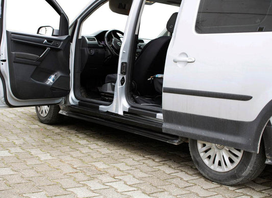 The door sill panels EuroCap (2 PCs ABS) for Volkswagen Caddy 2015-2020 - Reelken Auto